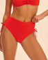 Bikini-Slip mit hohem Bund Pomegranat SELECT SIMONE PÉRÈLE